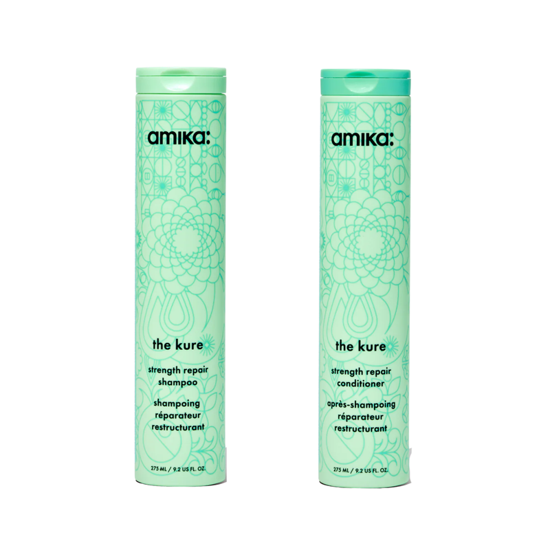 Amika The Kure Strength Repair Shampoo & Conditioner
