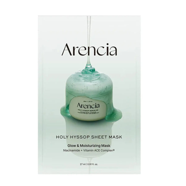 Arencia Holy Hyssop Sheet Mask