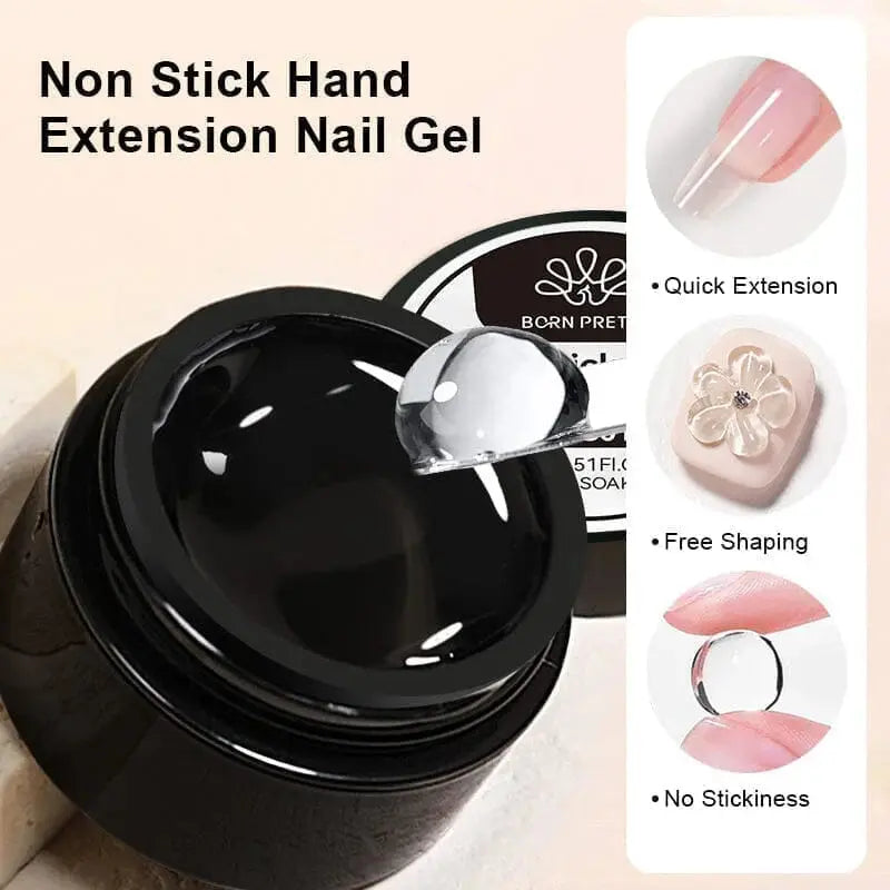 Born Pretty Pure Color & Glitter Non Stick Hand Extension Gel NEG21