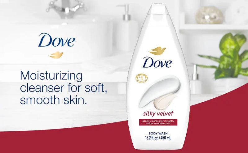 Dove Silky Velvet Shower Gel
