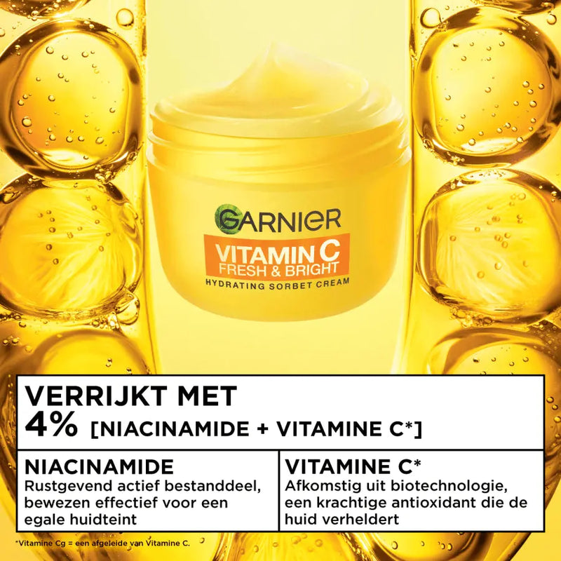 Garnier Vitamine C Fresh & Bright Hydrating Sorbet Cream