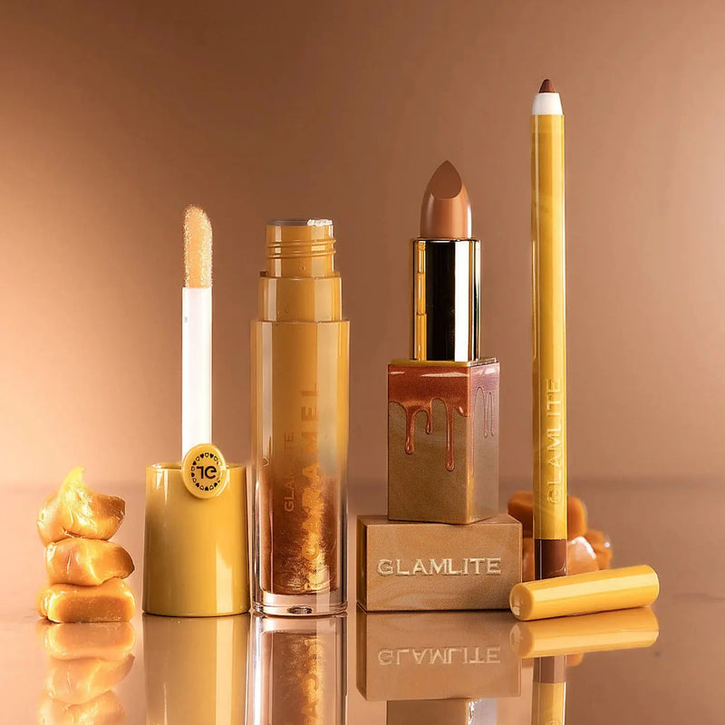 Glamlite Coffee Lip Kit Caramel Frappe