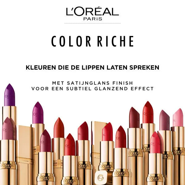 L'Oréal Paris Color Riche Satin Lipstick 112 Paris Paris