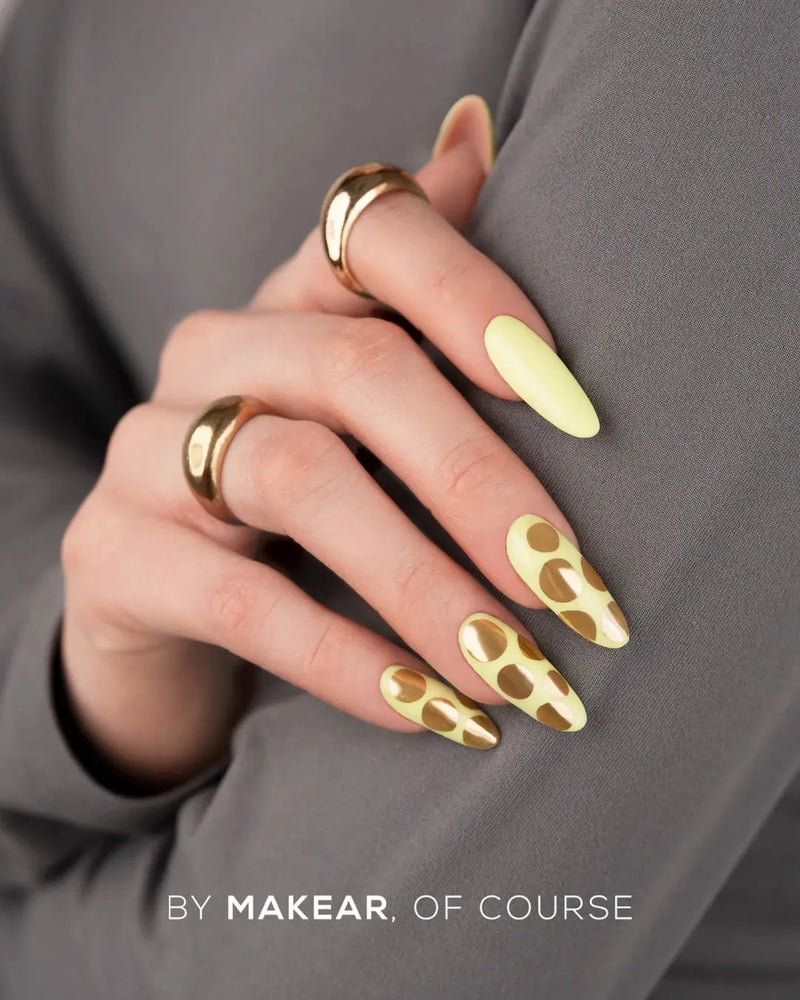Makear Liquid Effect Nail Dust Chrome SFX Gold