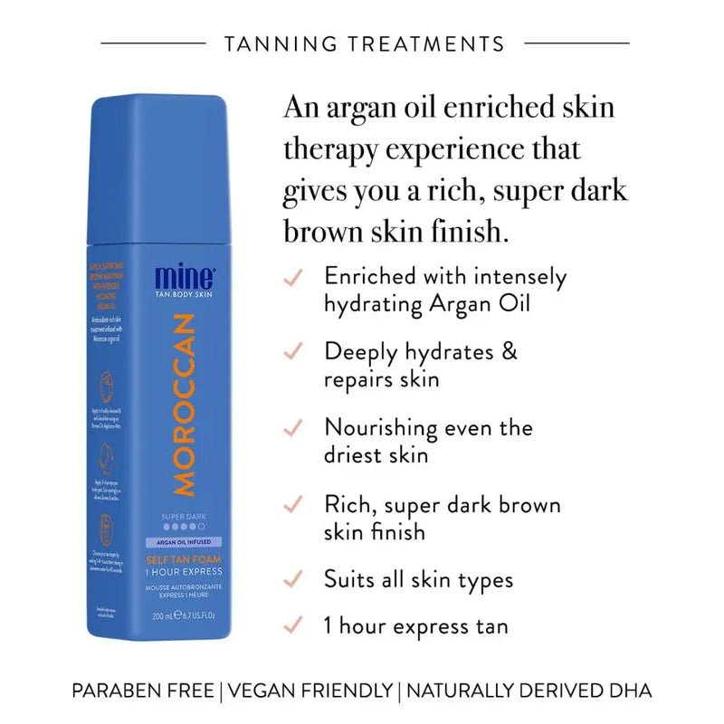 MineTan Moroccan Self Tan Foam
