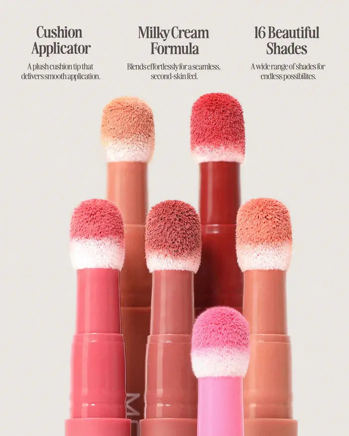Moira Cushion Kiss Lip Cream 003 Suede Cacao