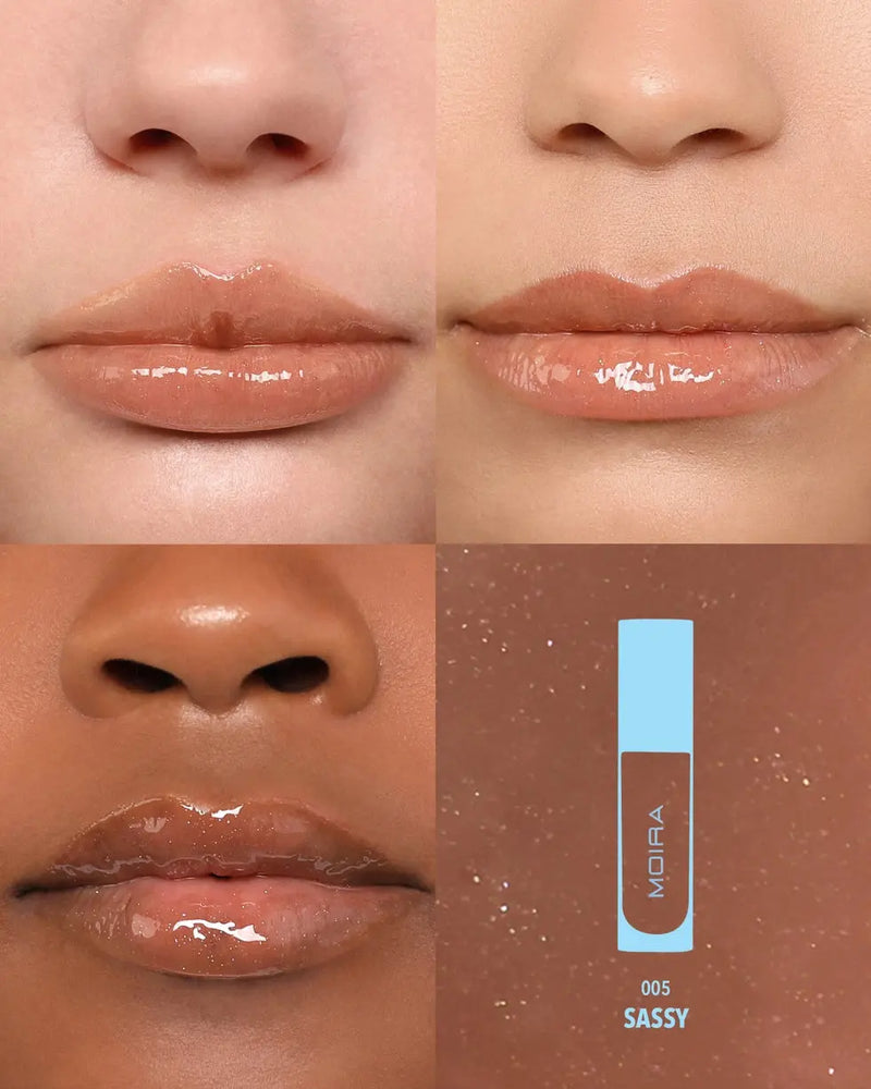 Moira Lip Chic Shimmer Gloss 005 Sassy