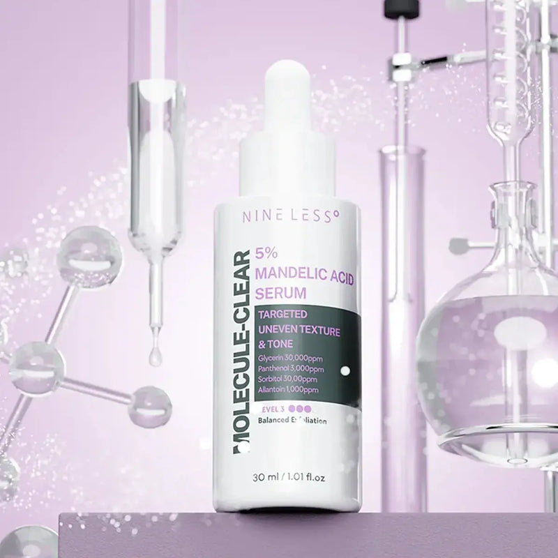 Nine Less Molecule-Clear 5% Mandelic Acid Serum