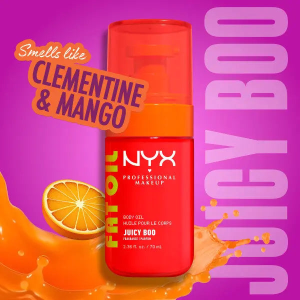 NYX Professional Makeup Fat Oil Juicy Boo Body Oil Mini