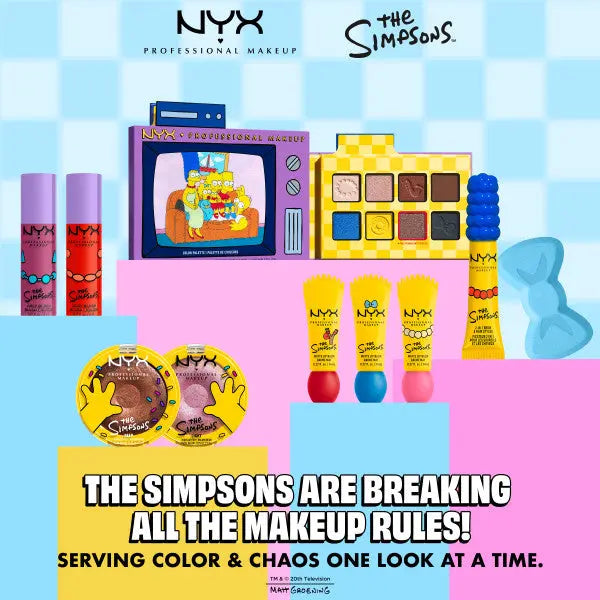 NYX Professional Makeup Simpson Family Eyeshadow Palette