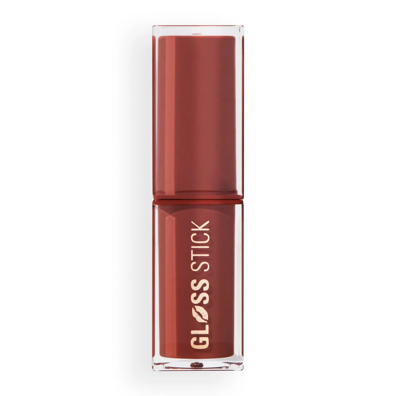 Revolution Pout Lip Gloss Stick Shimmer Toasted Caramel