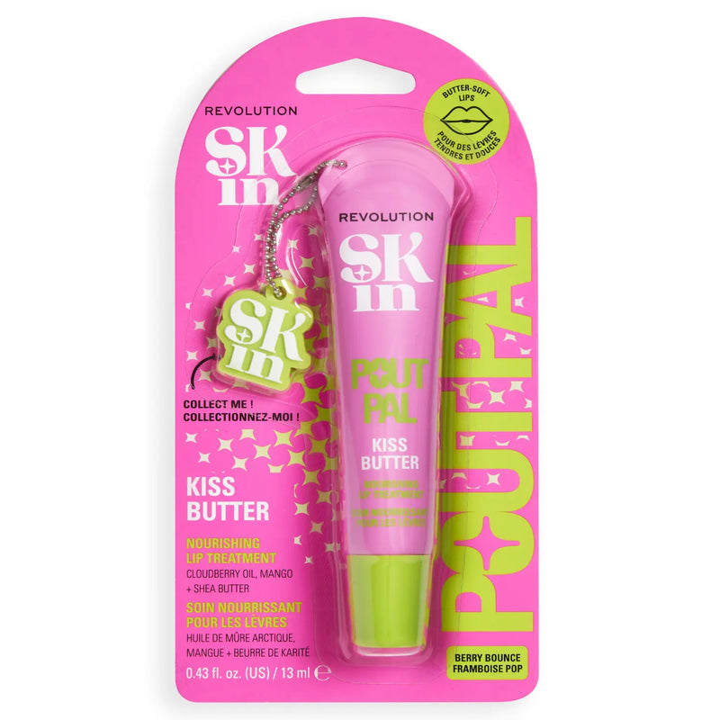 Revolution Skin SKin Pout Pal Kiss Butter Nourishing Lip Treatment Berry Bounce