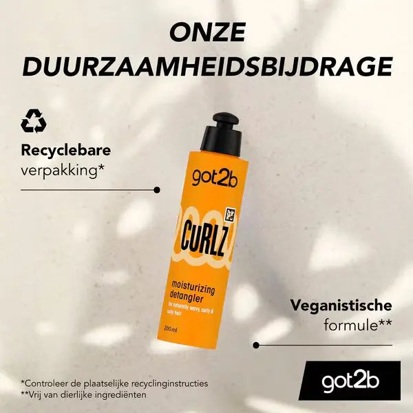 Schwarzkopf Got2b Curlz Moisturizing Detangler