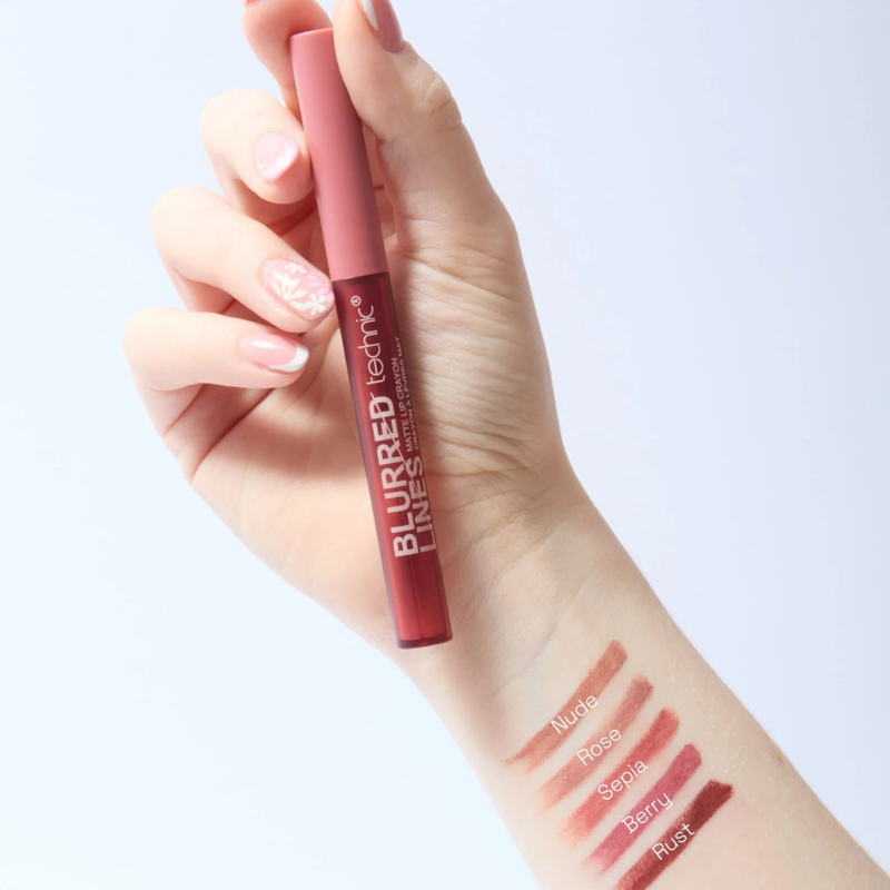 Technic Blurred Line Matte Lip Crayon Sepia