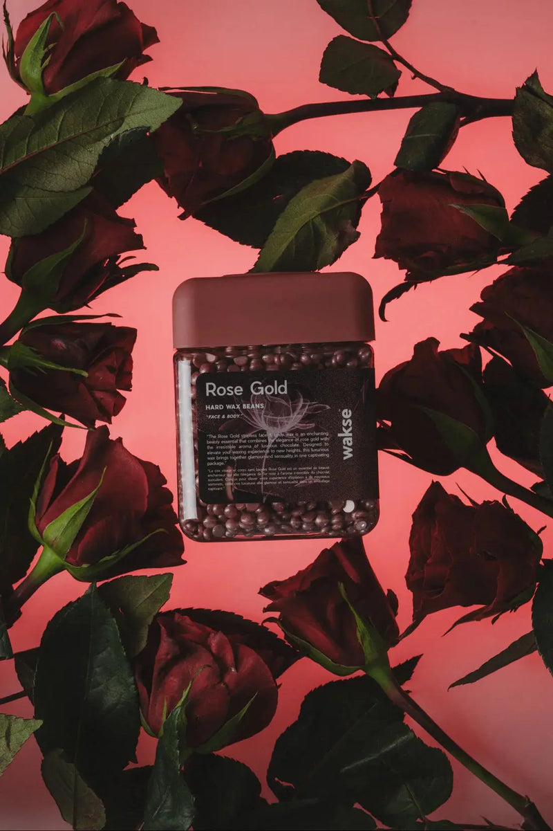 Wakse Hard Wax Beans Rose Gold Small