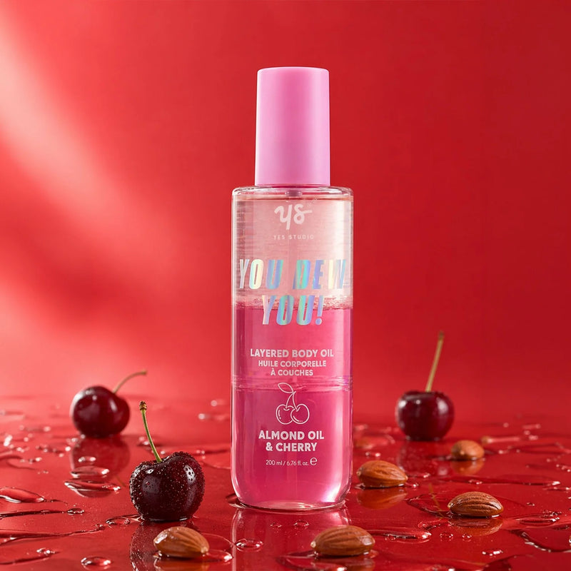 Yes Studio Layered Body Oil Cherry