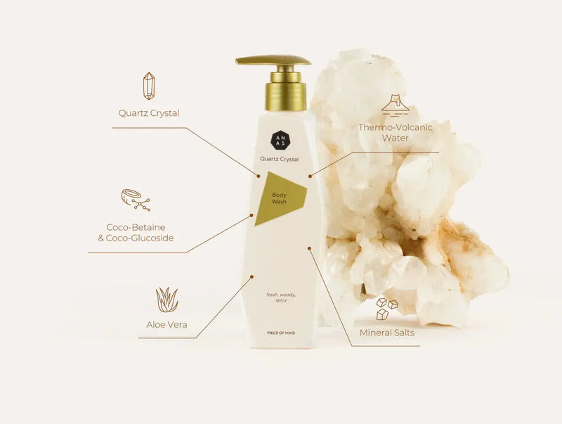 Anas Quartz Crystal Body Wash