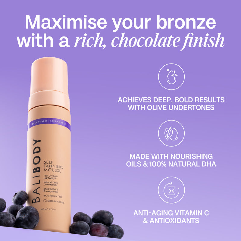 Bali Body Deep Violet Self Tanning Mousse