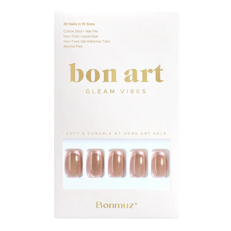 Bonmuz Press-On Nails Prism Quartz