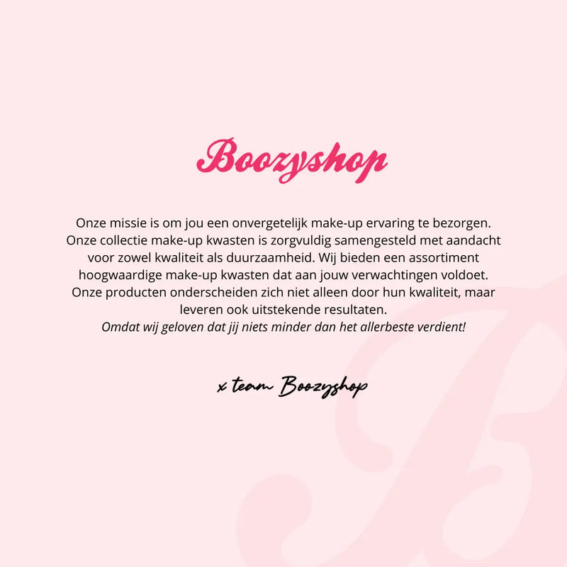 Boozyshop Pink & Rose Gold Lash & Brow Brush