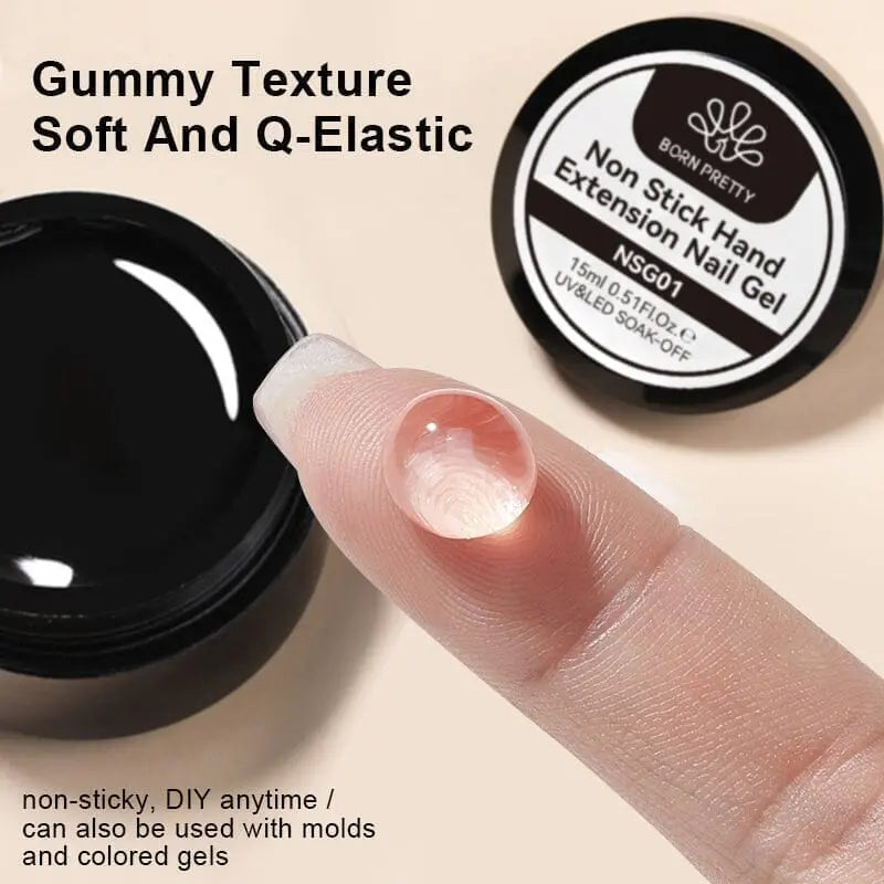 Born Pretty Pure Color & Glitter Non Stick Hand Extension Gel NEG30