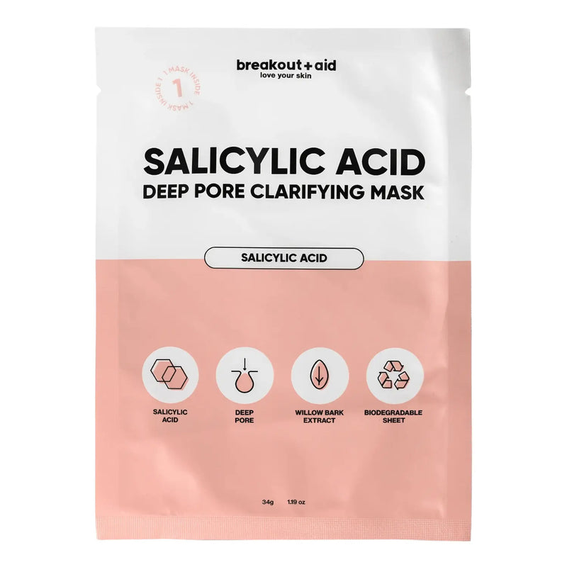 BreakoutAid Salicylic Acid Deep Pore Clarifying Mask
