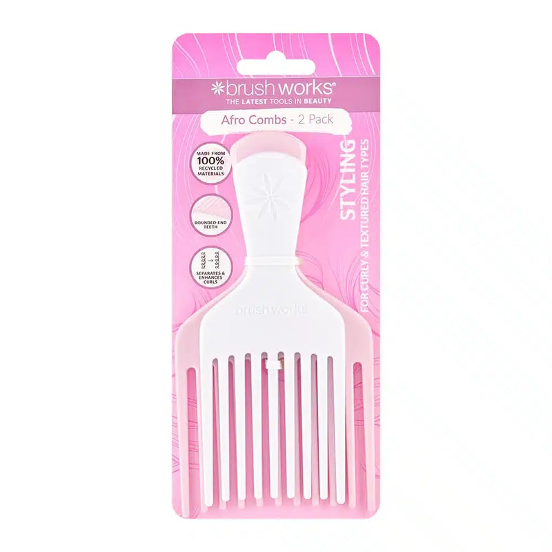 Brushworks Afro Combs Set