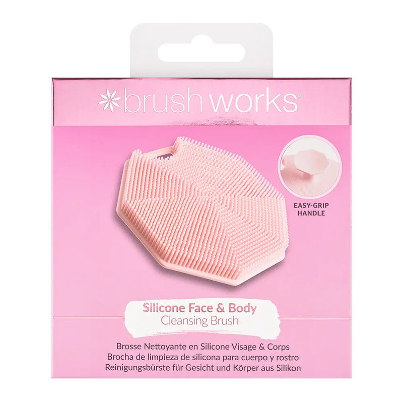 Brushworks Silicone Face & Body Cleansing Brush