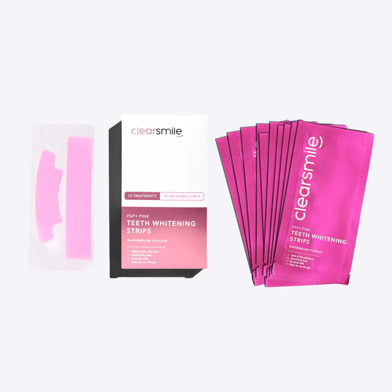 Clearsmile PAP+ Pink Whitening Strips