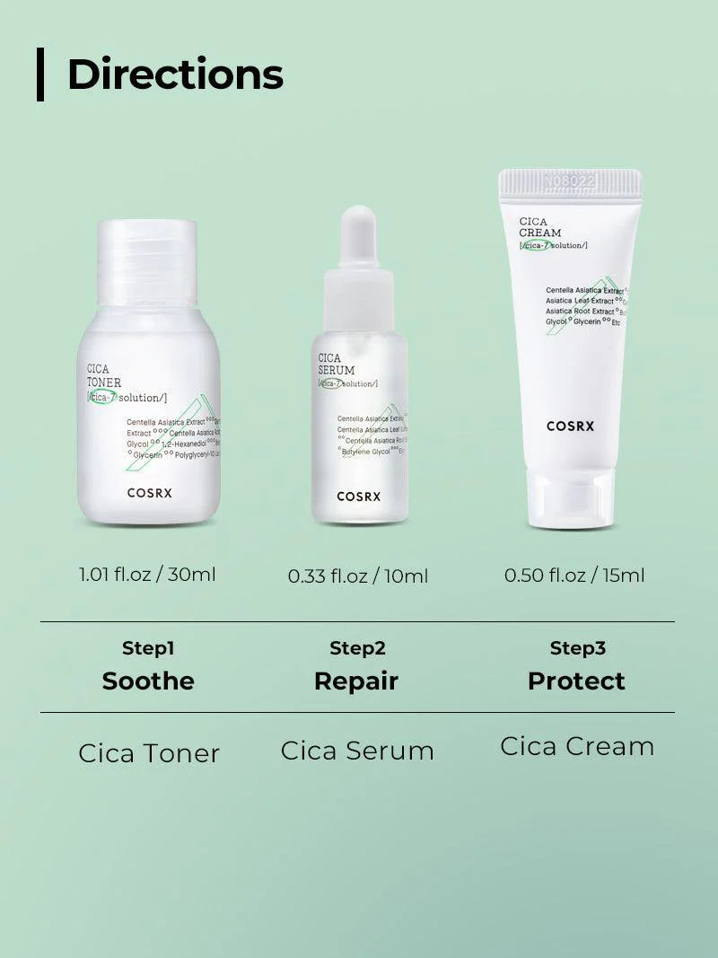COSRX CICA-7 Relief Kit
