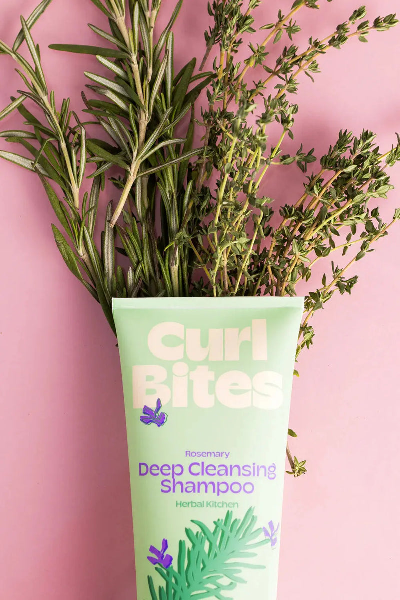 Curl Bites Rosemary Deep Cleansing Shampoo