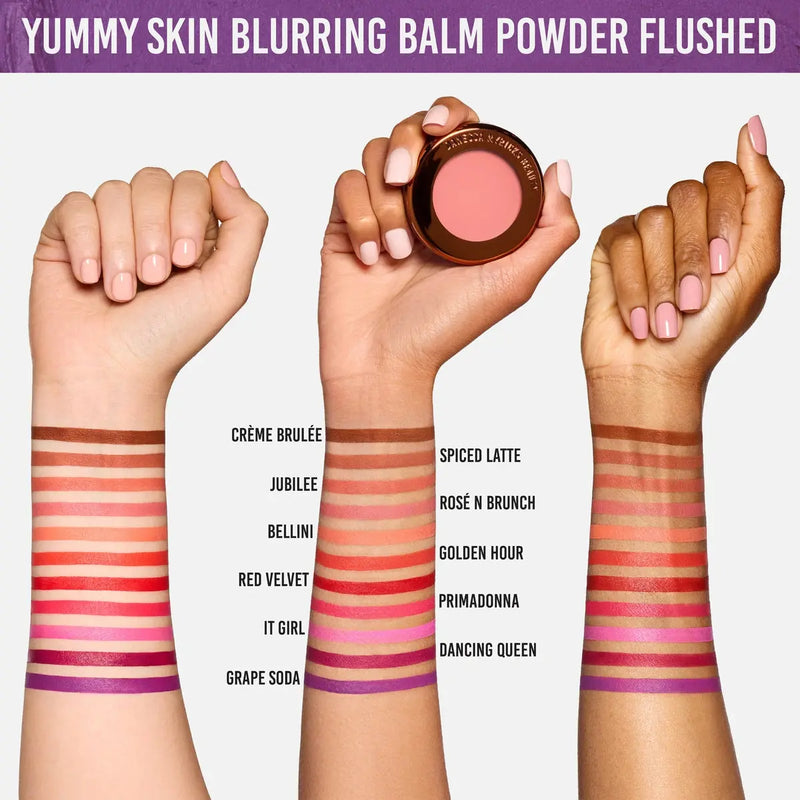 Danessa Myricks Beauty Yummy Skin Blurring Balm Powder Flushed It Girl