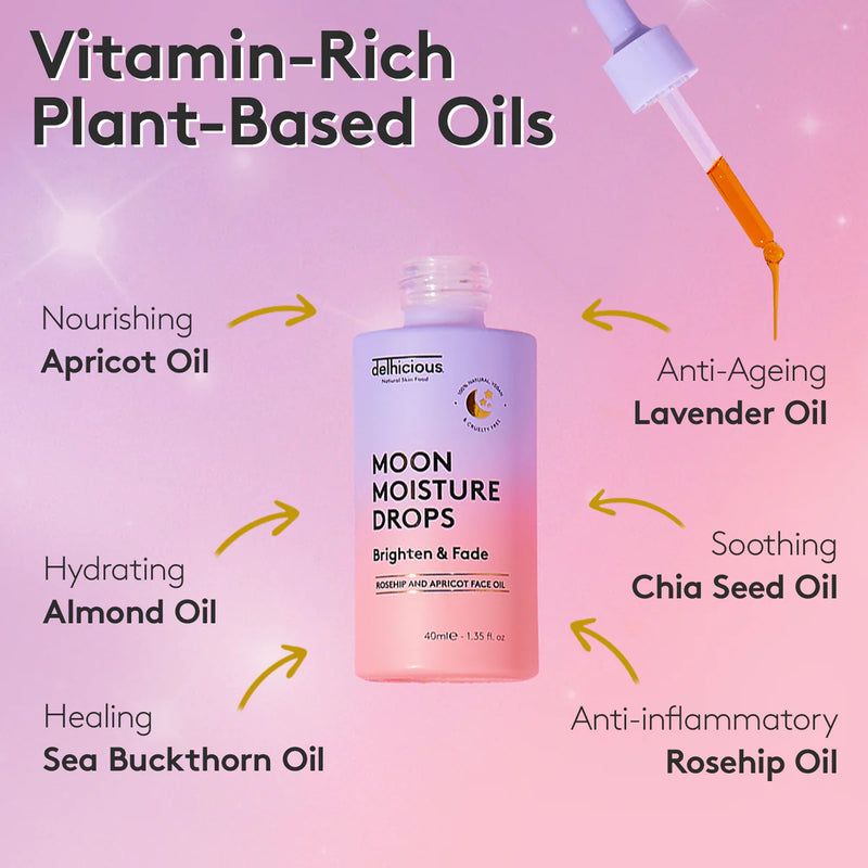 Delhicious Moon Moisture Drops Face Oil