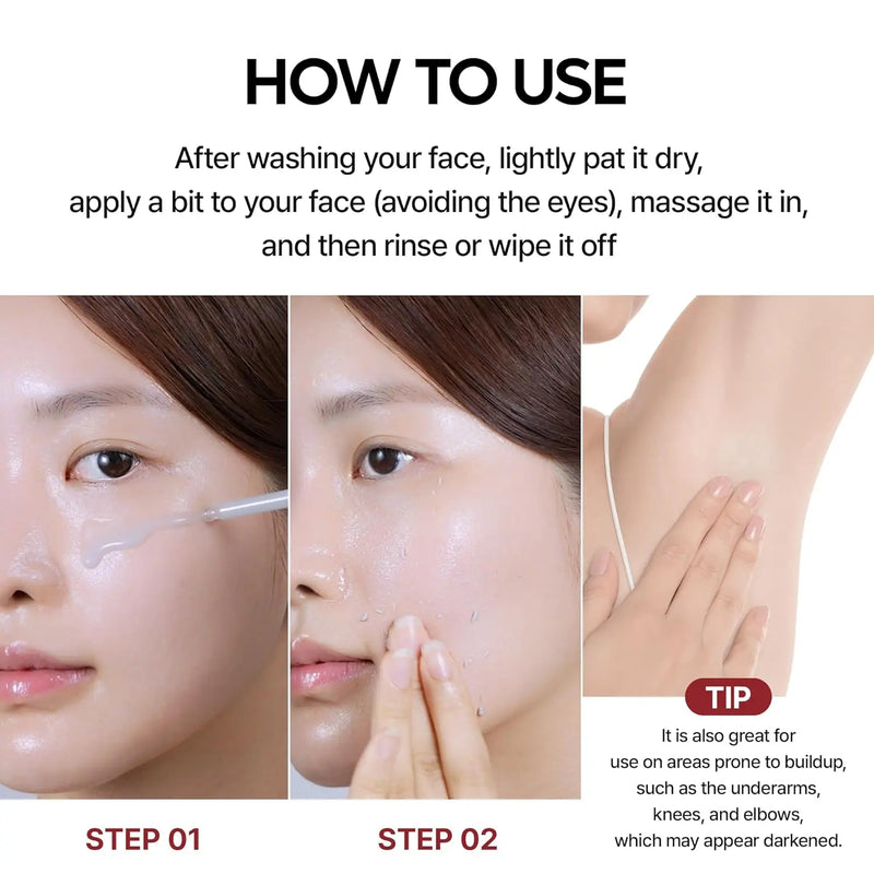 Dr. Melaxin Peel Shot Exfoliant Black Rice Ampoule