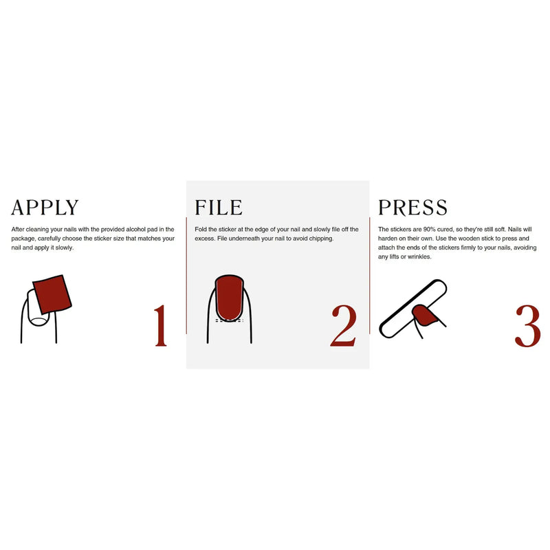 Edgeu Nail Strips Pearl Locket