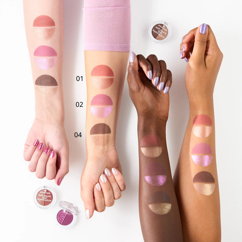 Essence Soft Touch Duo Eyeshadow 04 Mocha Muse