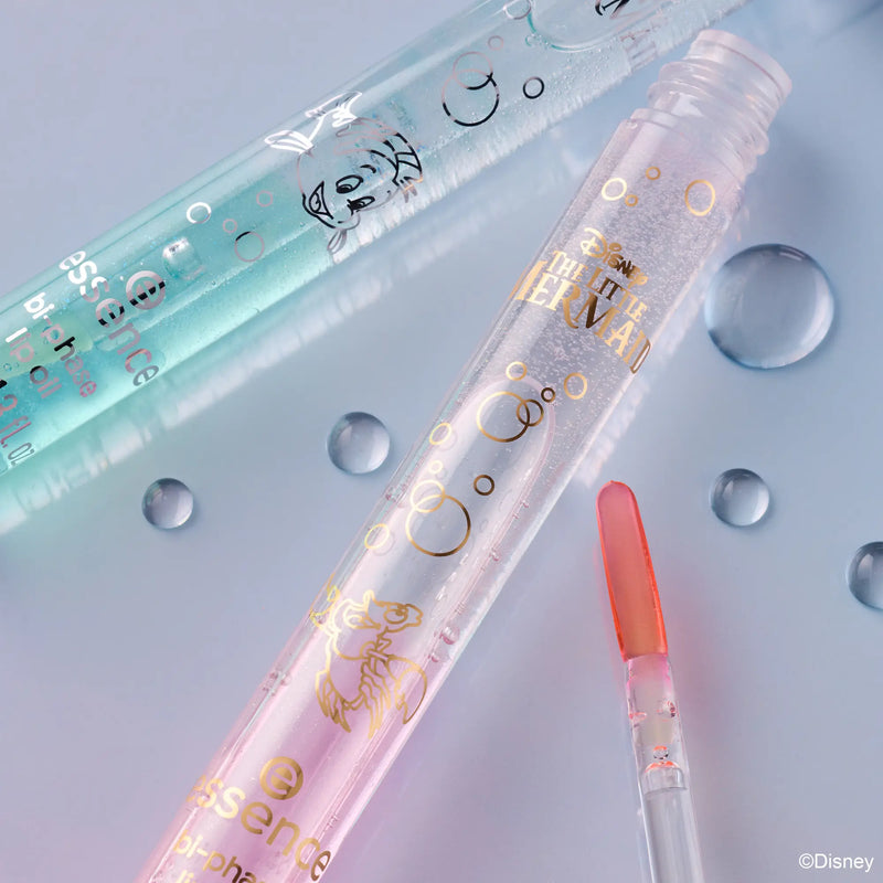 Essence X Disney The Little Mermaid Bi-phase Lip Oil 01 You Can Swim With Us