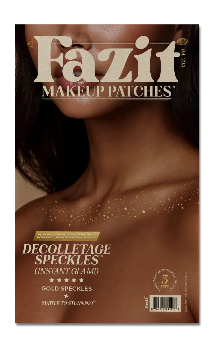 Fazit Decolletage Speckles Gold