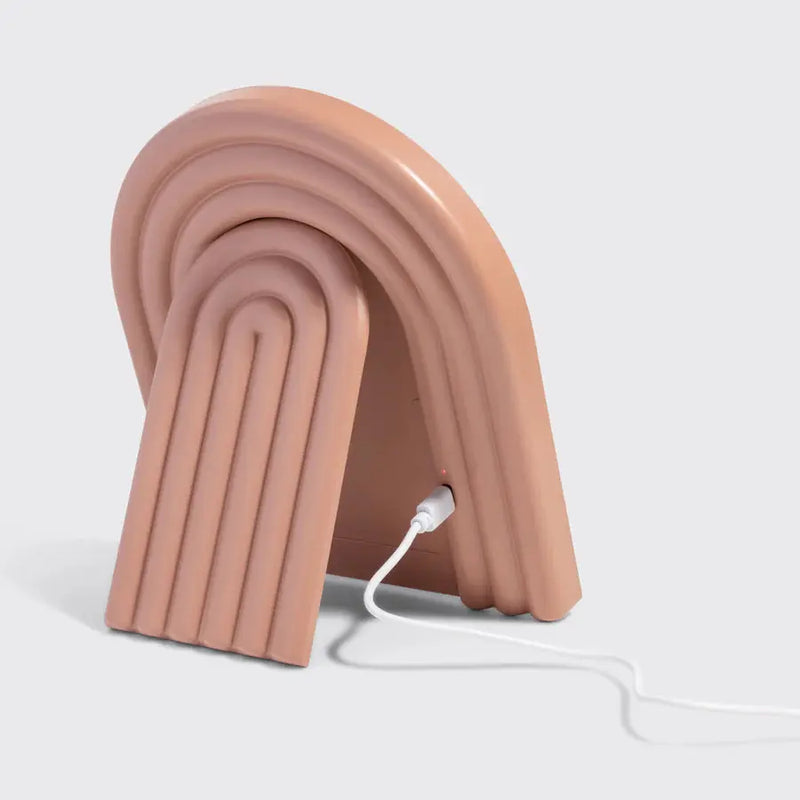 Kitsch Arch Desk Mirror Terracotta