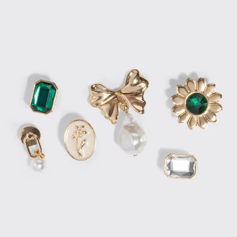 Kitsch Kitschpop Charms 6pc Set Vintage Emerald