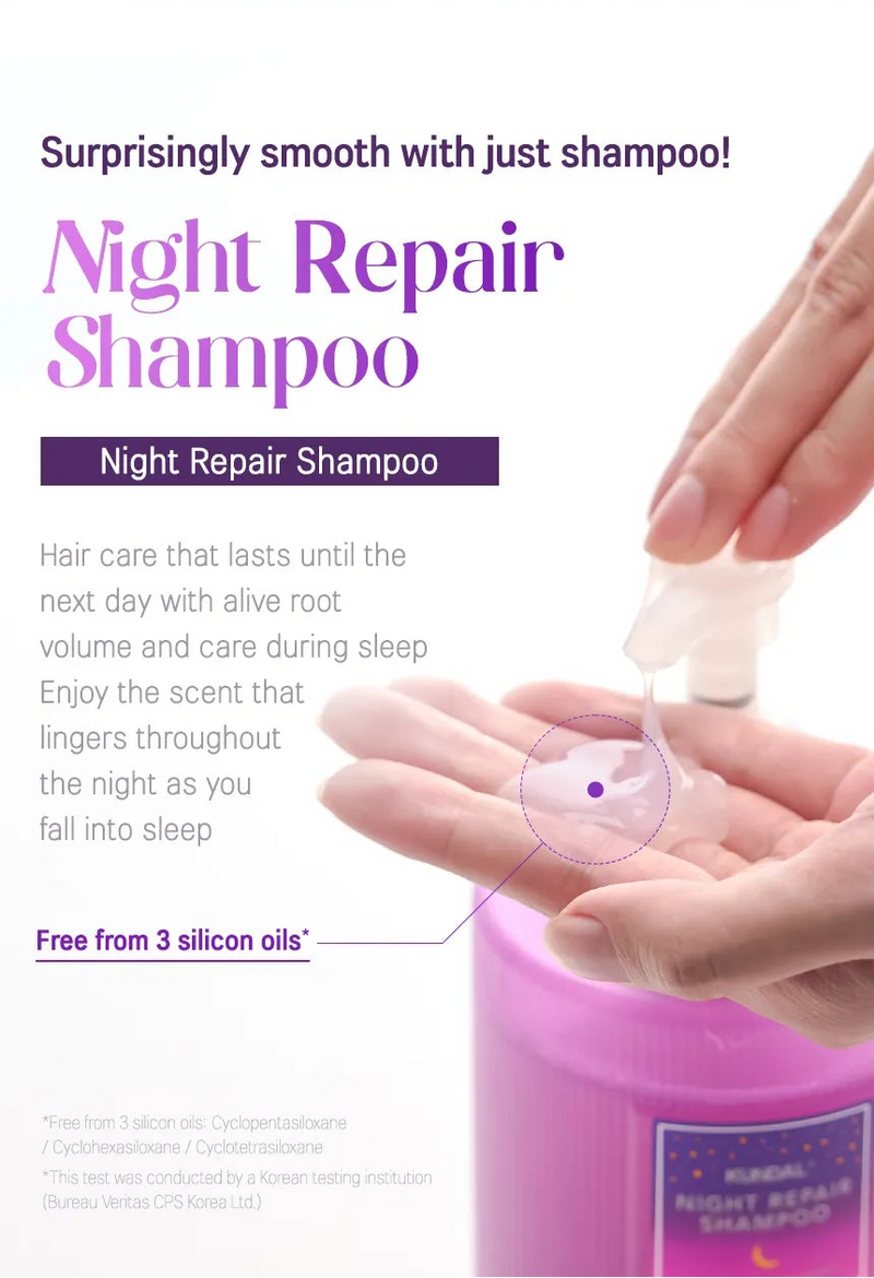 Kundal Night Repair Shampoo Into The Dream