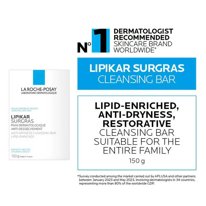 La Roche-Posay Lipikar Surgras Soap Bar