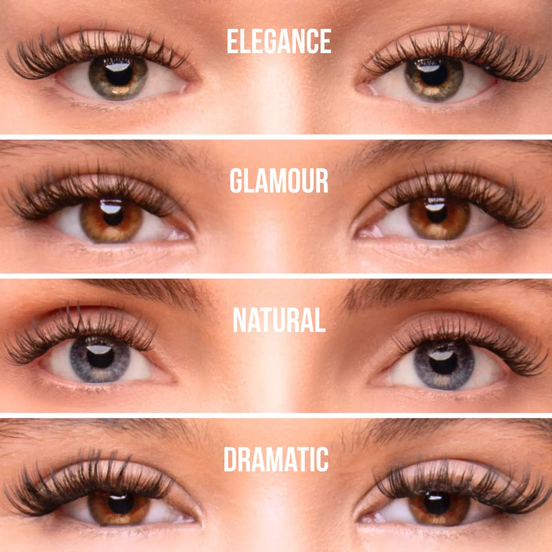 Lina Lien Press On Lash Starterkit Dramatic Black Glue Strip