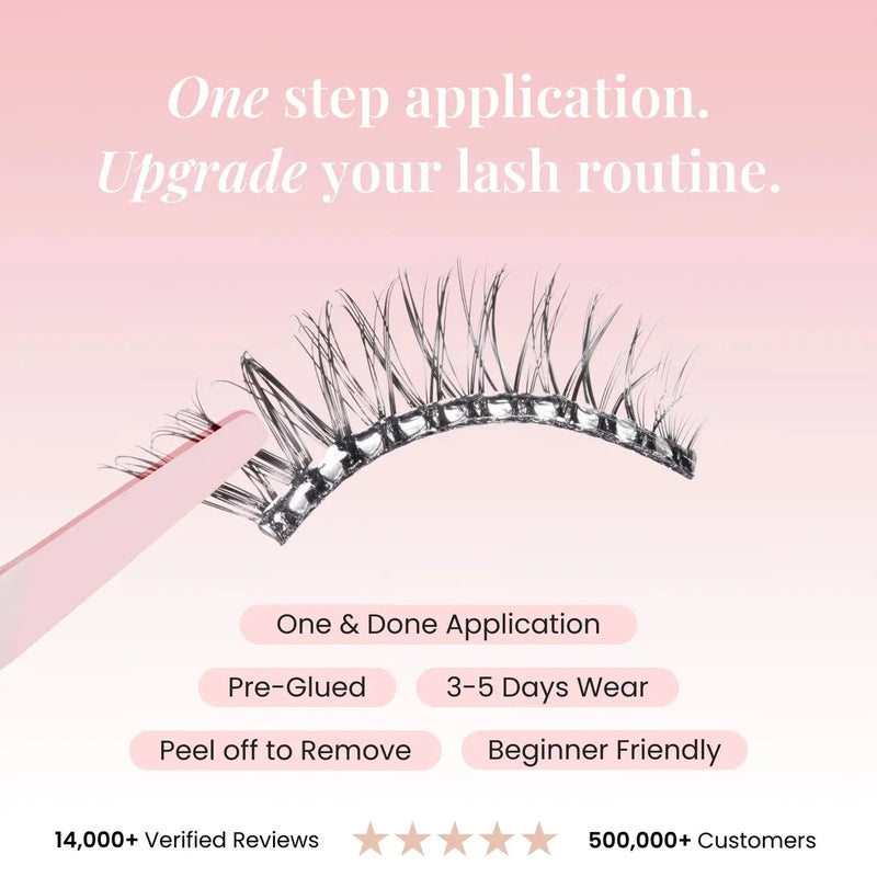 Lola's Lashes Demi Volume Half Lashes Brown