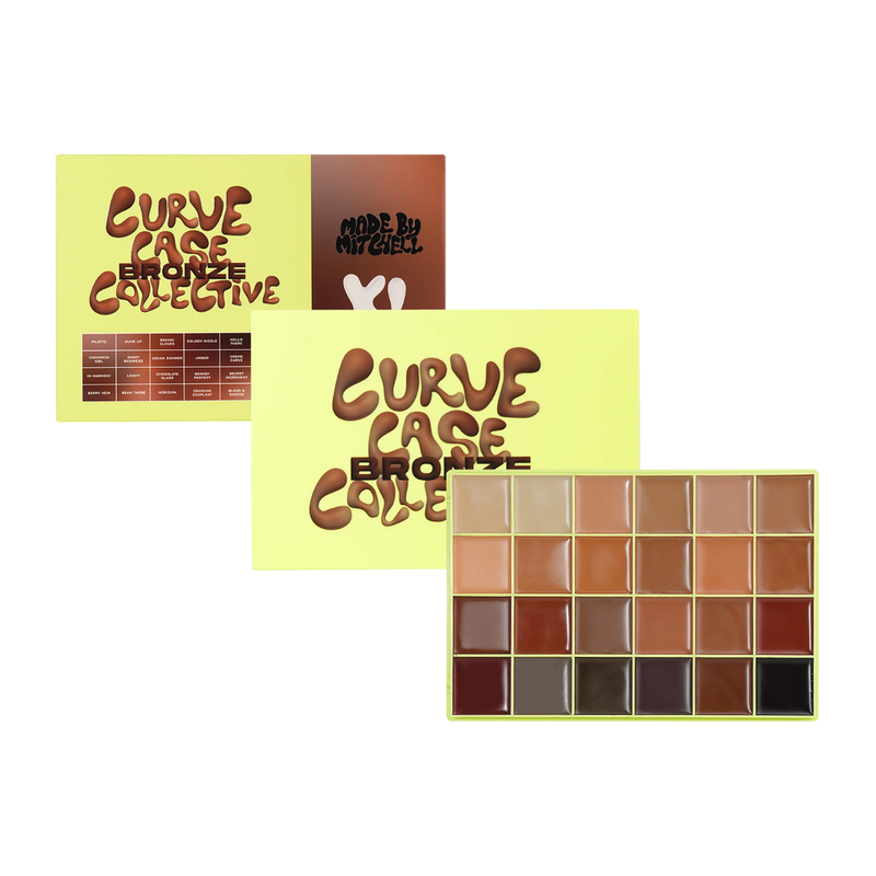 Made By Mitchell Curve Case XL Bronze Cream Bronzer Palette