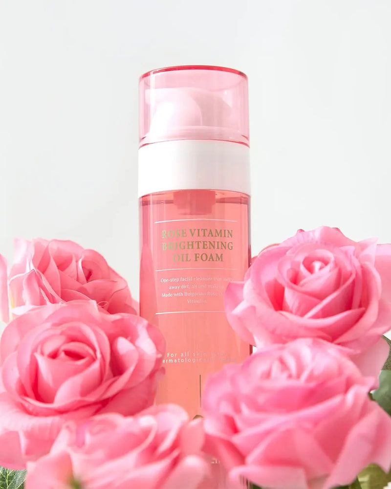 Maxclinic Rose Vitamin Brightening Oil Foam
