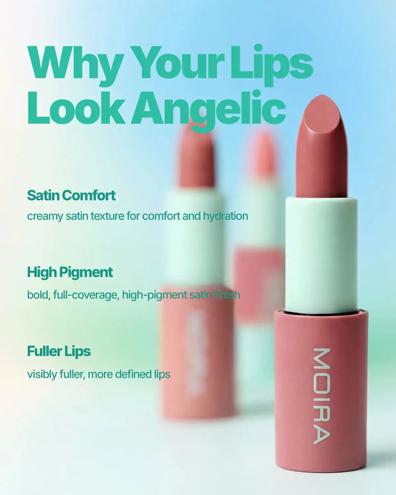 Moira Angel Satin Lipstick 001 Blush Cloud