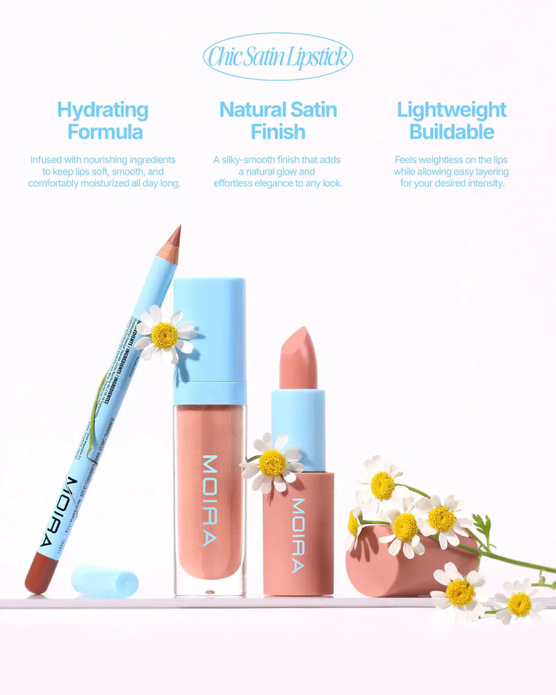 Moira Chic Satin Lipstick 002 Y2K