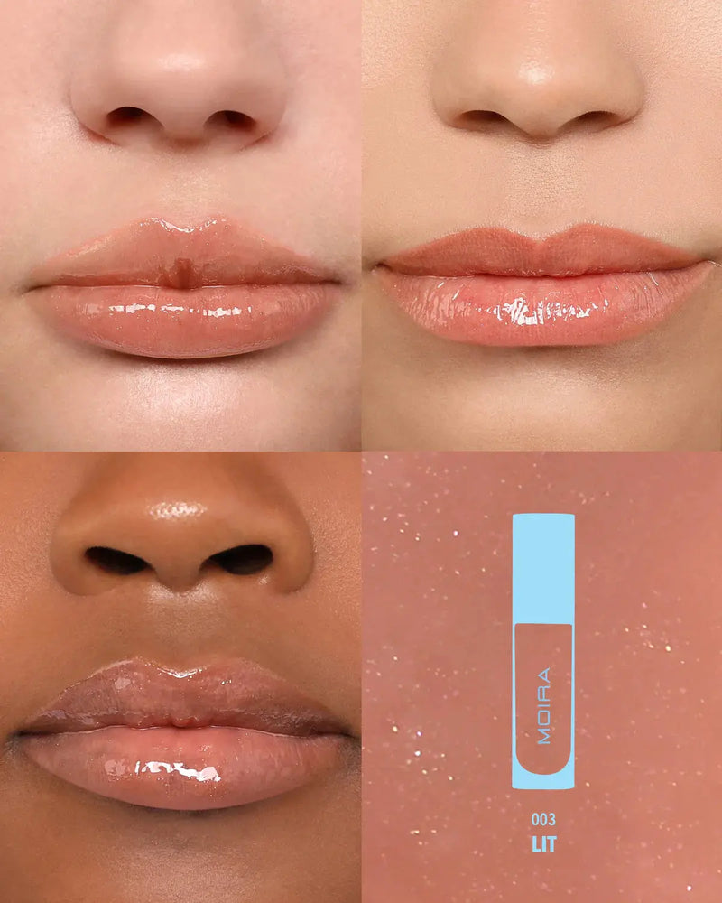 Moira Lip Chic Shimmer Gloss 003 Lit