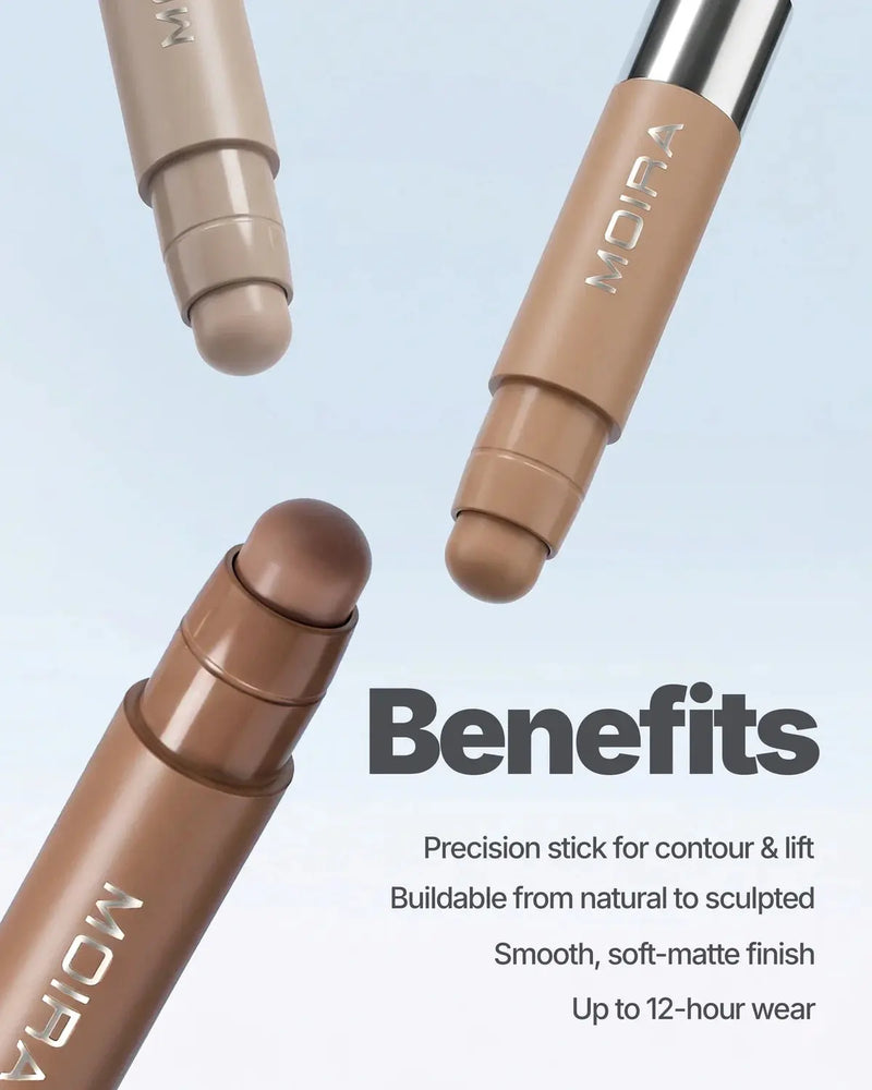 Moira Precision Sculpt Stick Bronzer & Contour 004 Fuse